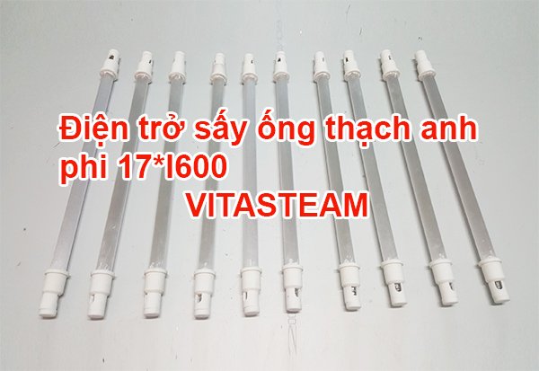 Điện trở ống thạch anh phi 17*I600