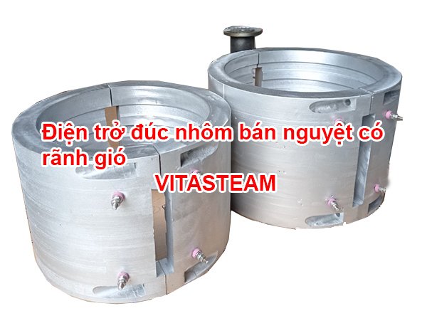 Điện trở đúc nhôm bán nguyệt có rãnh gió