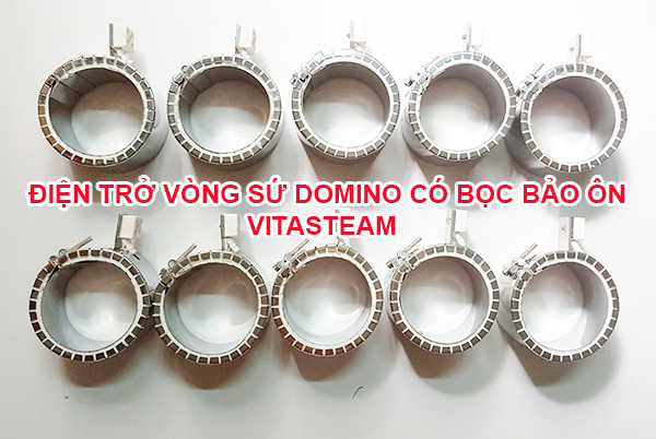 Điện trở vòng sứ domino có bộc bảo ôn